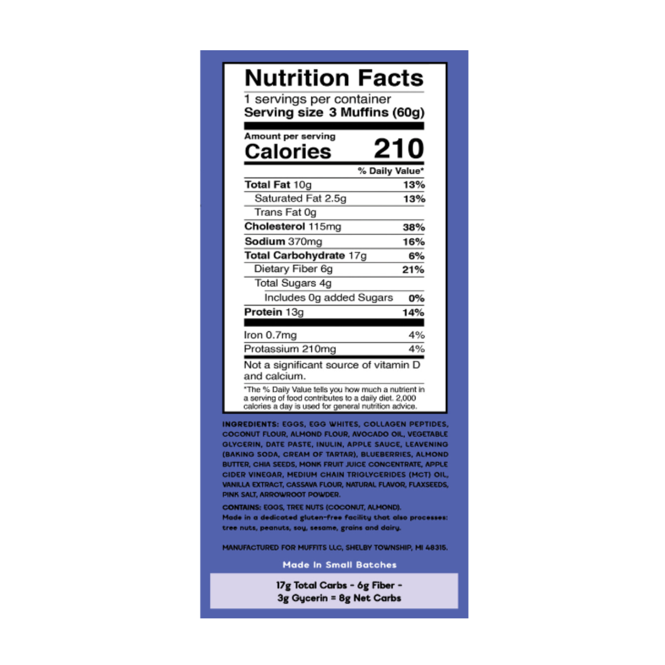 Wild Blueberry Muffits